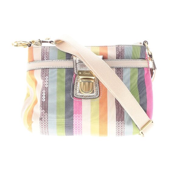 Coach 65th Anniversary Edition Legacy Striped Crossbody Bag - Picture 2 of 4